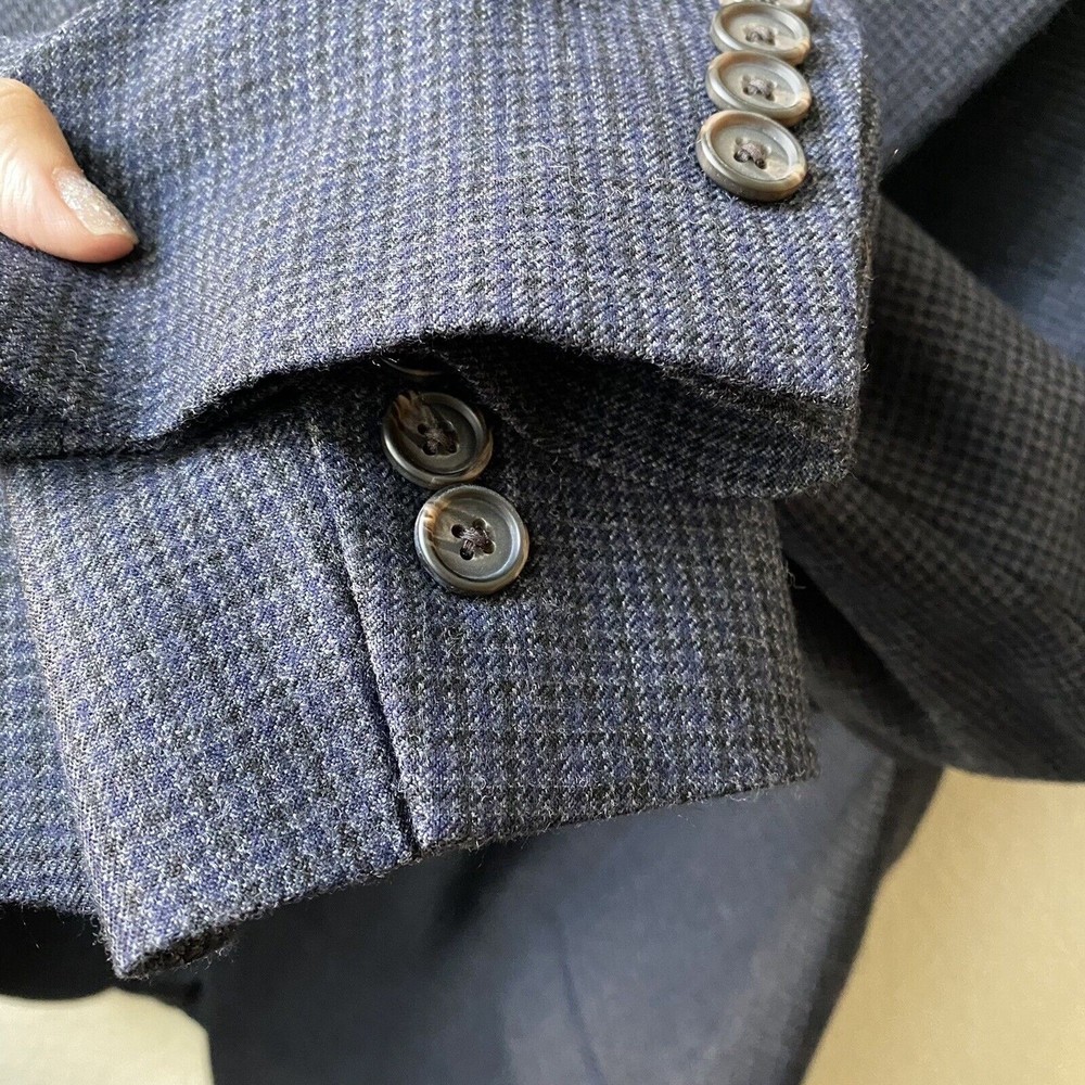 Lauren Ralph Lauren Men’s Navy Blue Sport Coat Blazer - Picture 4 of 8